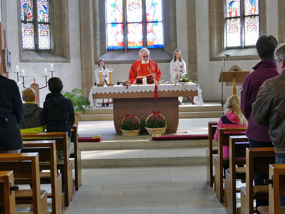 Palmsontag in Naumburg - Beginn der Heiligen Woche (Foto: Karl-Franz Thiede)